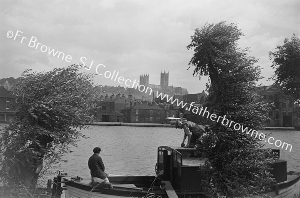 LINCOLN CATHEDRAL DISTANT VIEW FROM 